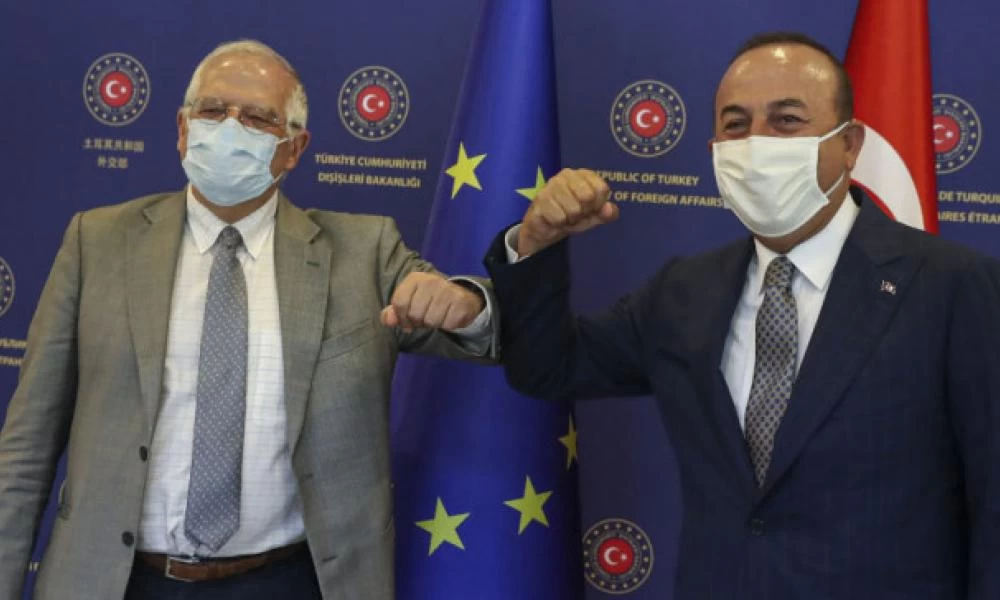 Συνάντηση Μεβλούτ Τσαβούσογλου και Ζοζέπ Μπορέλ